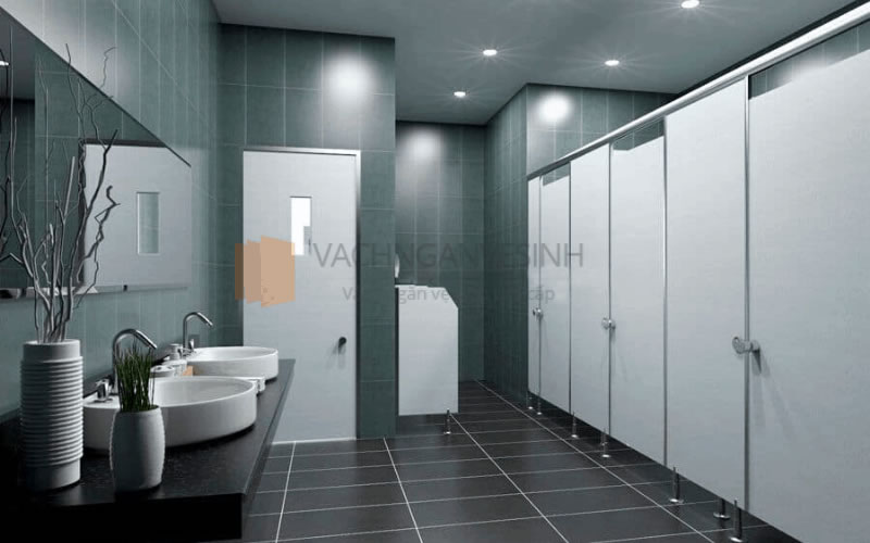 Tấm vách ngăn vệ sinh compact